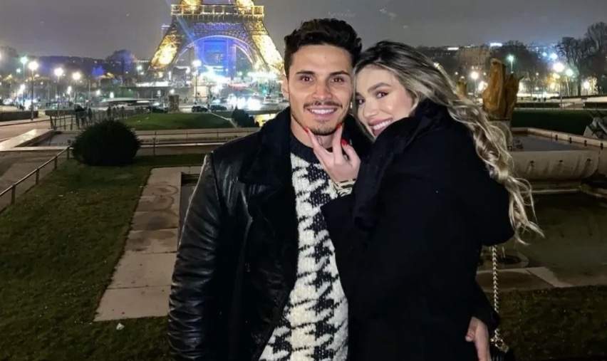 Irmã de Luan Santana e Raphael Veiga, do Palmeiras, terminam noivado 