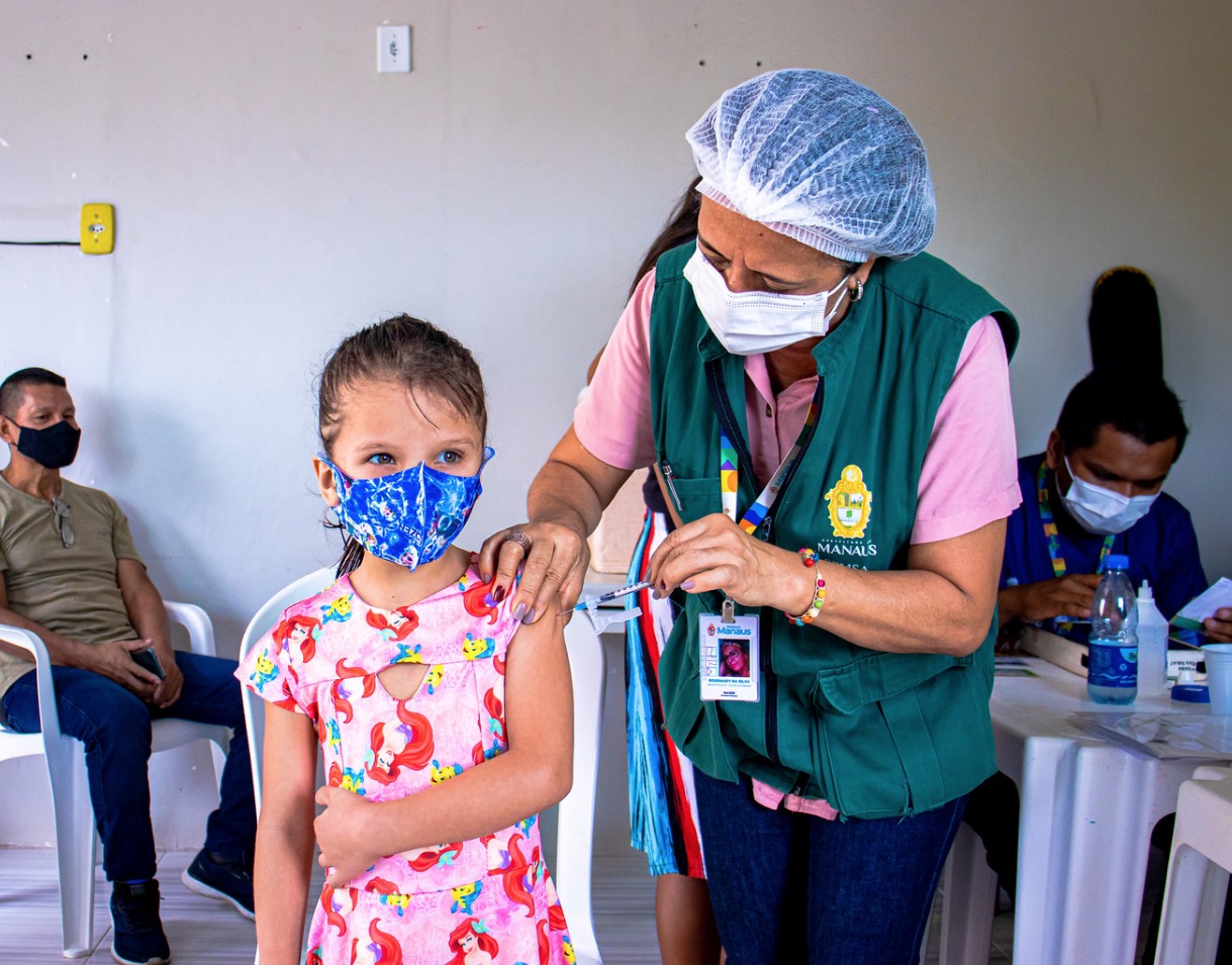 Sábado tem 18 pontos de vacinação contra a Covid-19 em Manaus