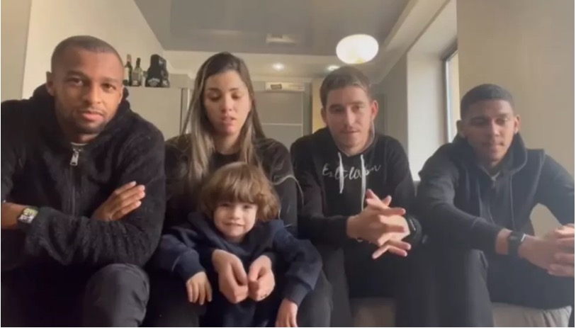 Jogadores brasileiros estão isolados em hotel da Ucrânia e pedem socorro