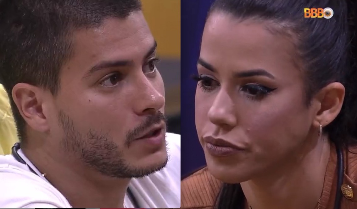 BBB22: Arthur massacra Larissa em discussão e deixa sister calada