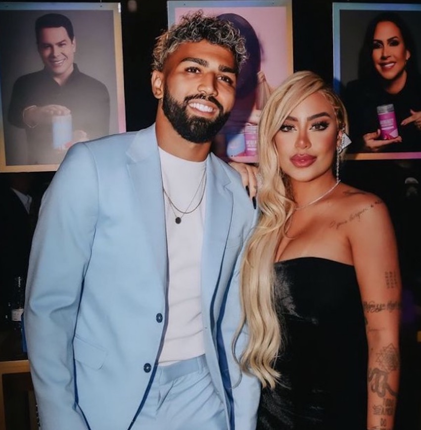 Gabigol e Rafaella Santos reatam namoro e jogador se declara  