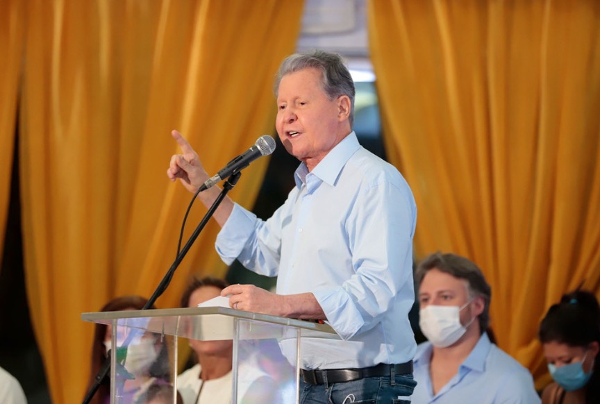 ‘Quero reeditar o senador que fui’, diz Arthur Neto ao lançar pré-candidatura