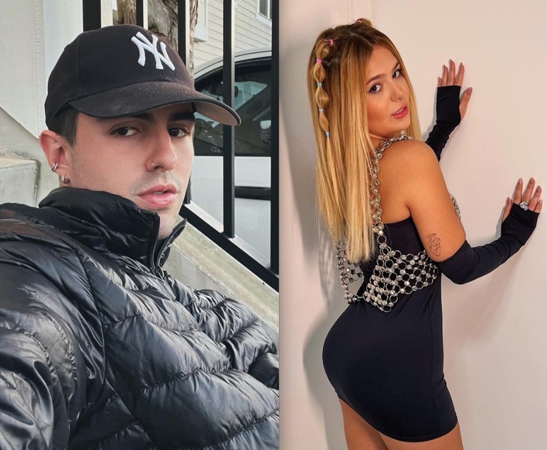 Viih Tube surge aos beijos com ex-namorado, Bruno Magri, em festa