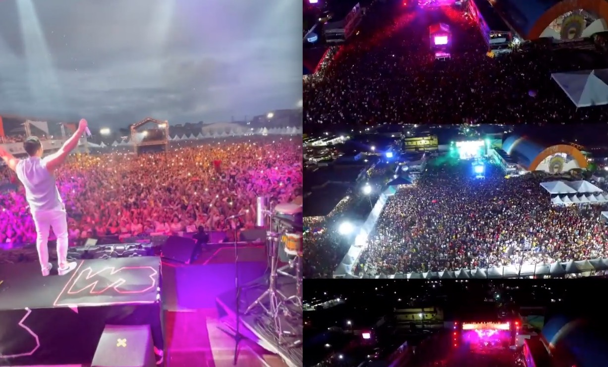 Wesley Safadão mostra sufoco para chegar a Rio Preto da Eva; vídeo