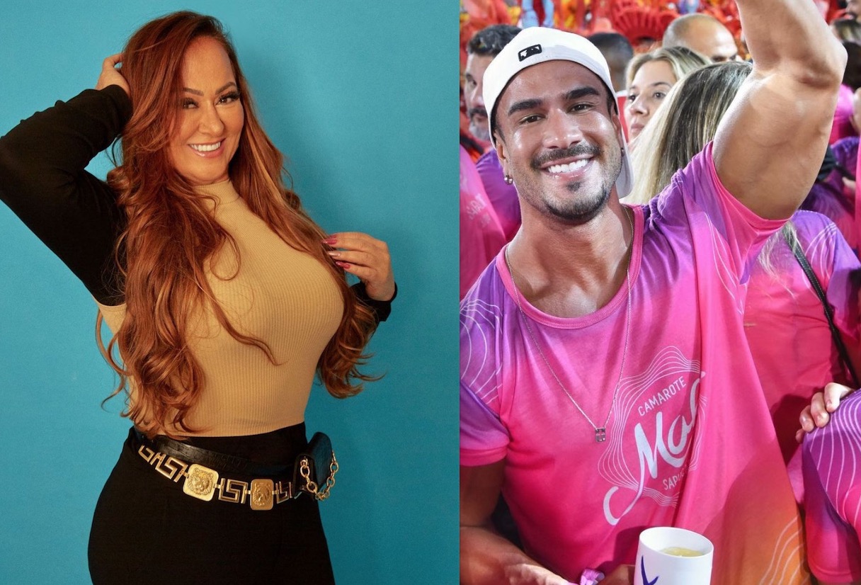 Mãe de Neymar vive affair com modelo marombado 