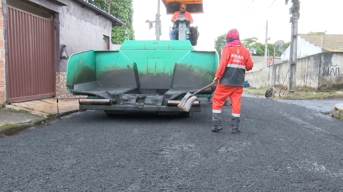 Bairros de todas as zonas de Manaus receberão asfaltamento