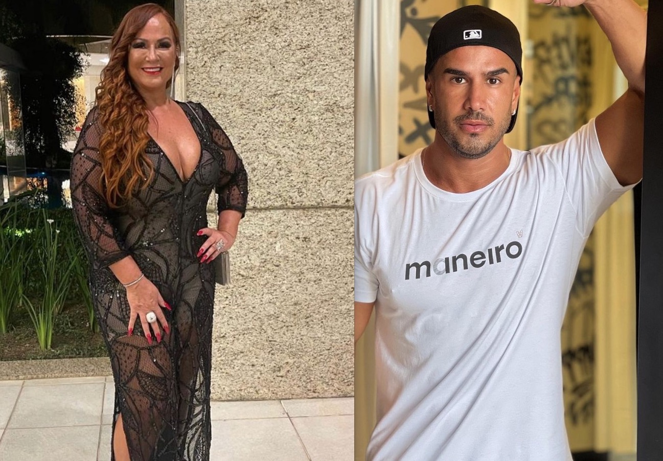 Modelo diz estar ‘comprometido’ e posta fotos em viagem com mãe de Neymar