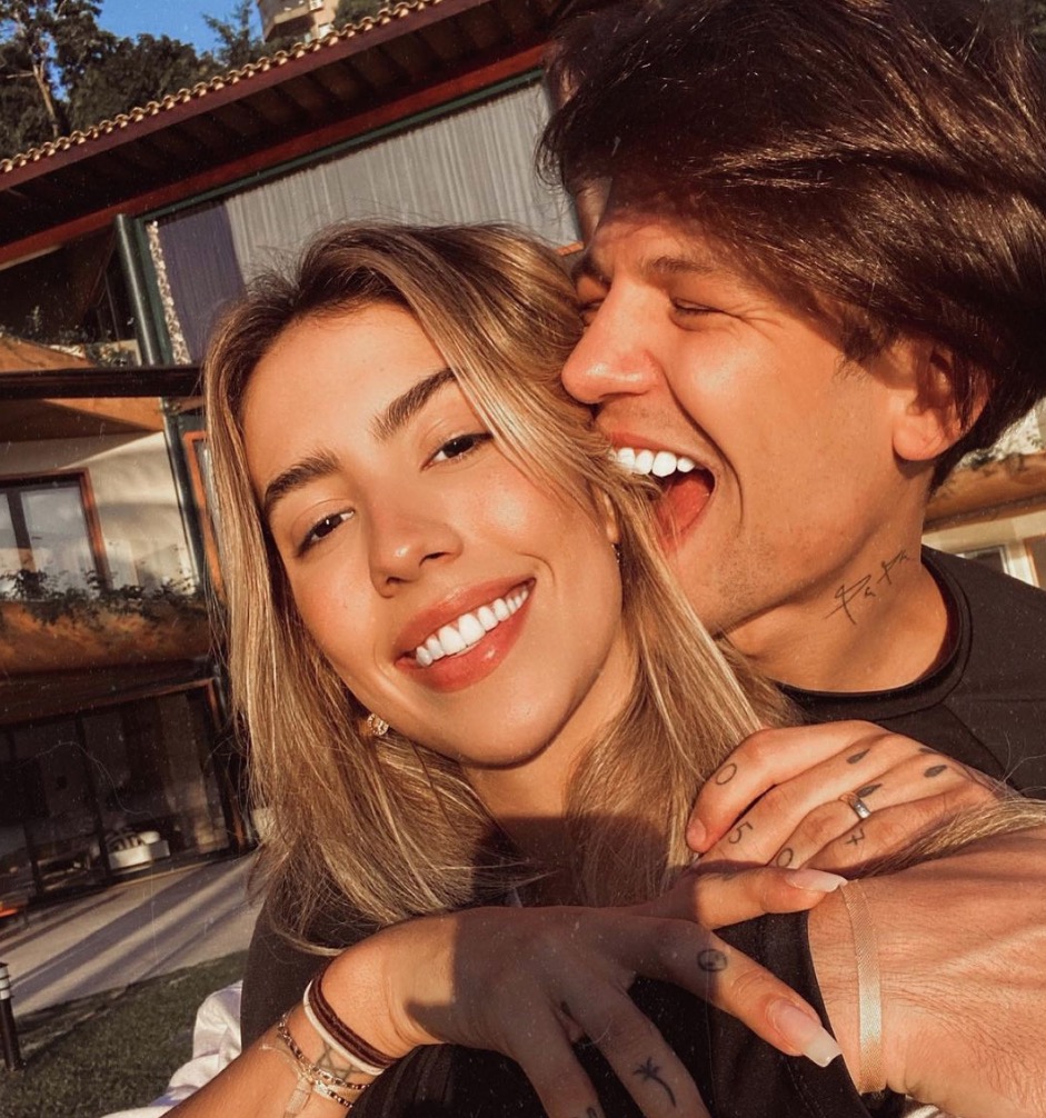 Saulo Poncio e Gabi Brandt reatam casamento 