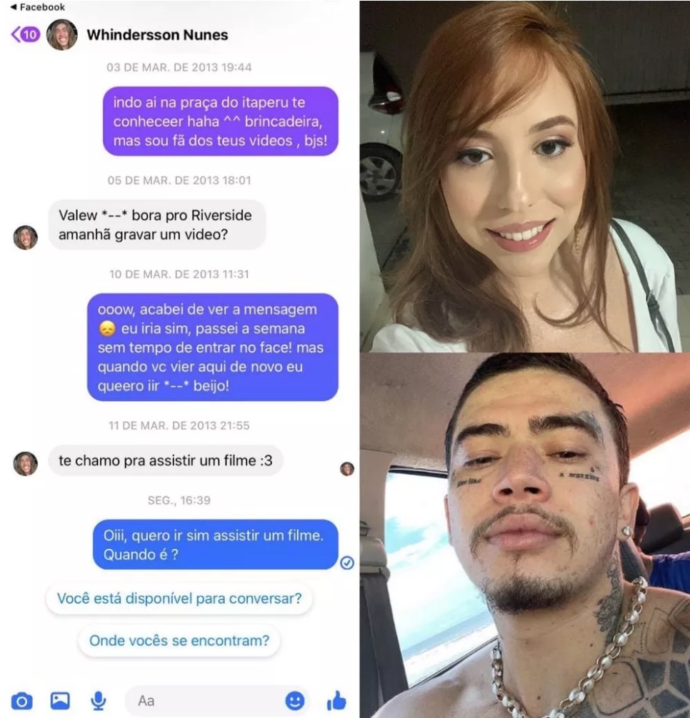 Fã descobre convite de Whindersson Nunes para ir ao cinema 9 anos depois