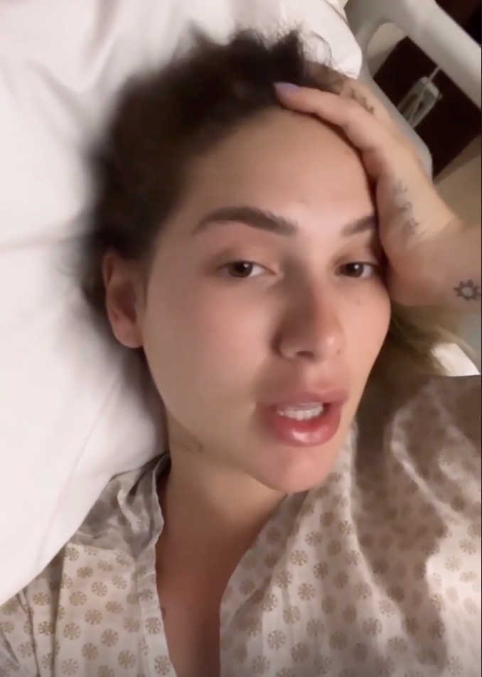 Grávida, Virginia Fonseca é internada após dias com fortes dores na cabeça