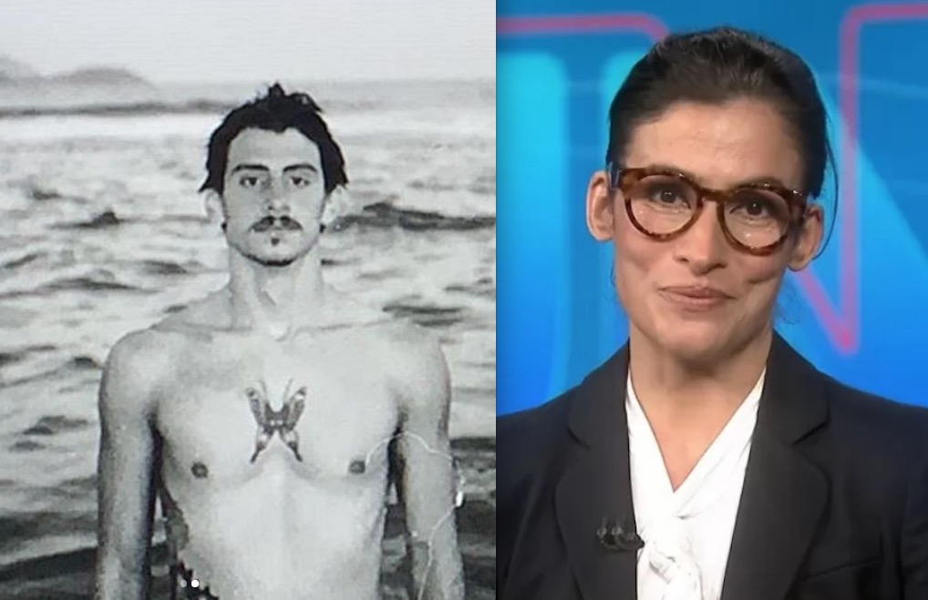 Renata Vasconcellos mostra foto rara do filho 