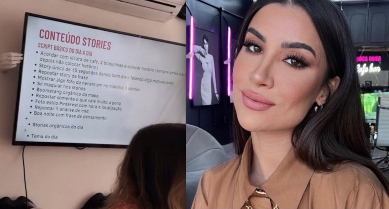 Bianca Andrade se pronuncia após vazar roteiro de stories 