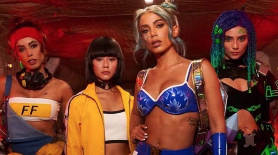 Anitta divulga prévia de 'Tropa', música em parceria com o jogo 'Free Fire'