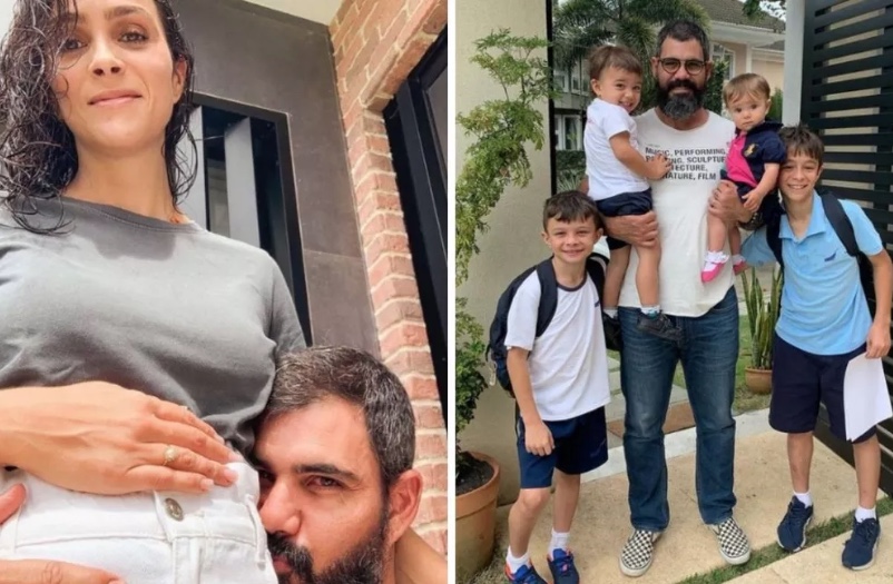 Filha de Juliano Cazarré nasce com anomalia de ebstein 