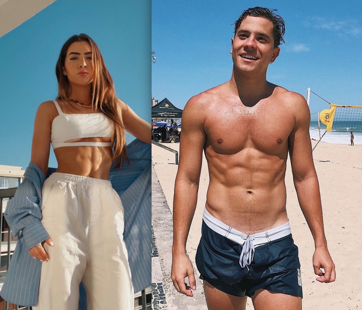 Jade Picon troca beijos com ator de Elite