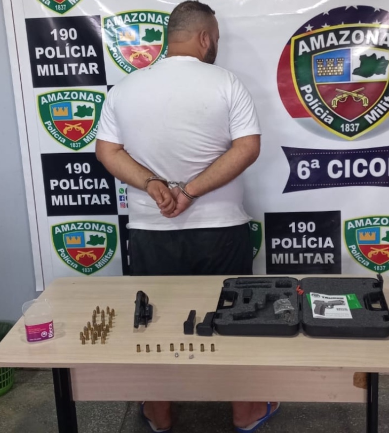 Homem é preso suspeito de manter filha de PM em cárcere privado em Manaus