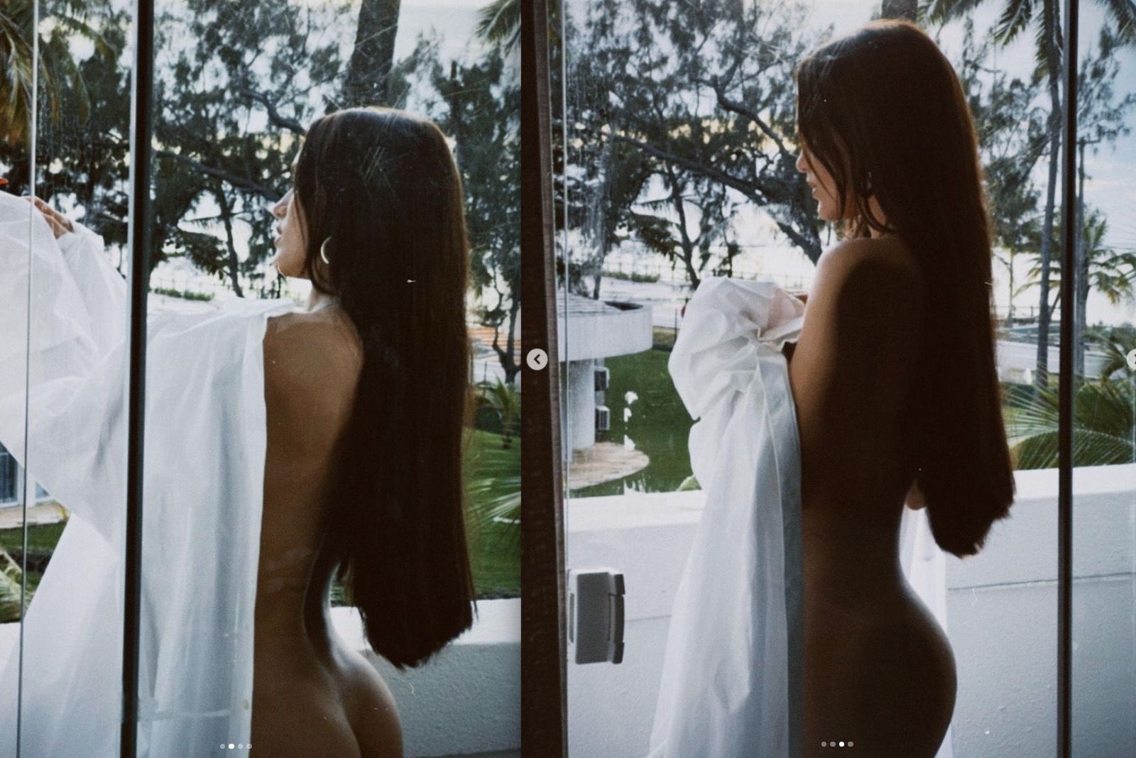 Rafa Kalimann posa nua e José Loreto comenta: ‘Não consegui ver o pé’