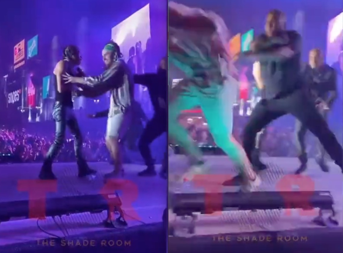 Fã é arremessado do palco ao tentar abraçar rapper Lil Baby; vídeo