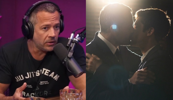 Malvino Salvador diz que Guilherme Leicam usou língua em beijo técnico