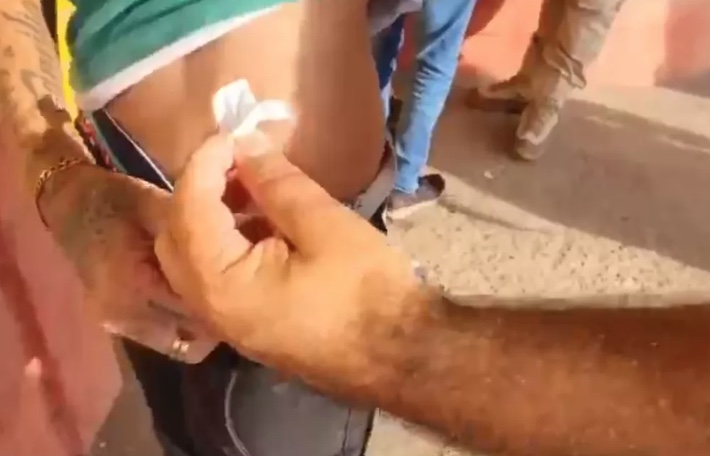 Foragido da polícia é preso com drogas escondidas na cueca