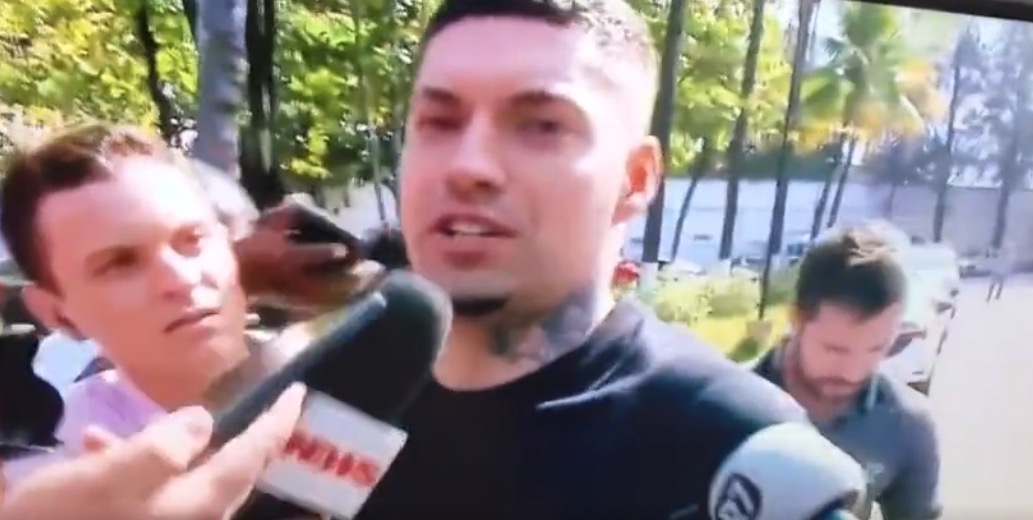 Filipe Ret divulga música nova ao chegar em delegacia e bomba na web  