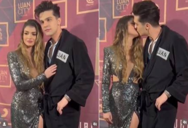 Namorando há 8 meses, Luan Santana pede Izabella Cunha em casamento