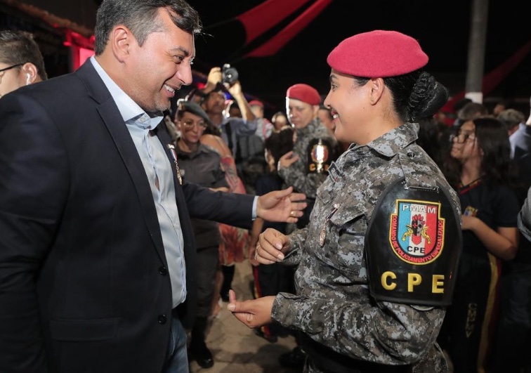 Wilson Lima anuncia gratificação para policiais do interior do Amazonas