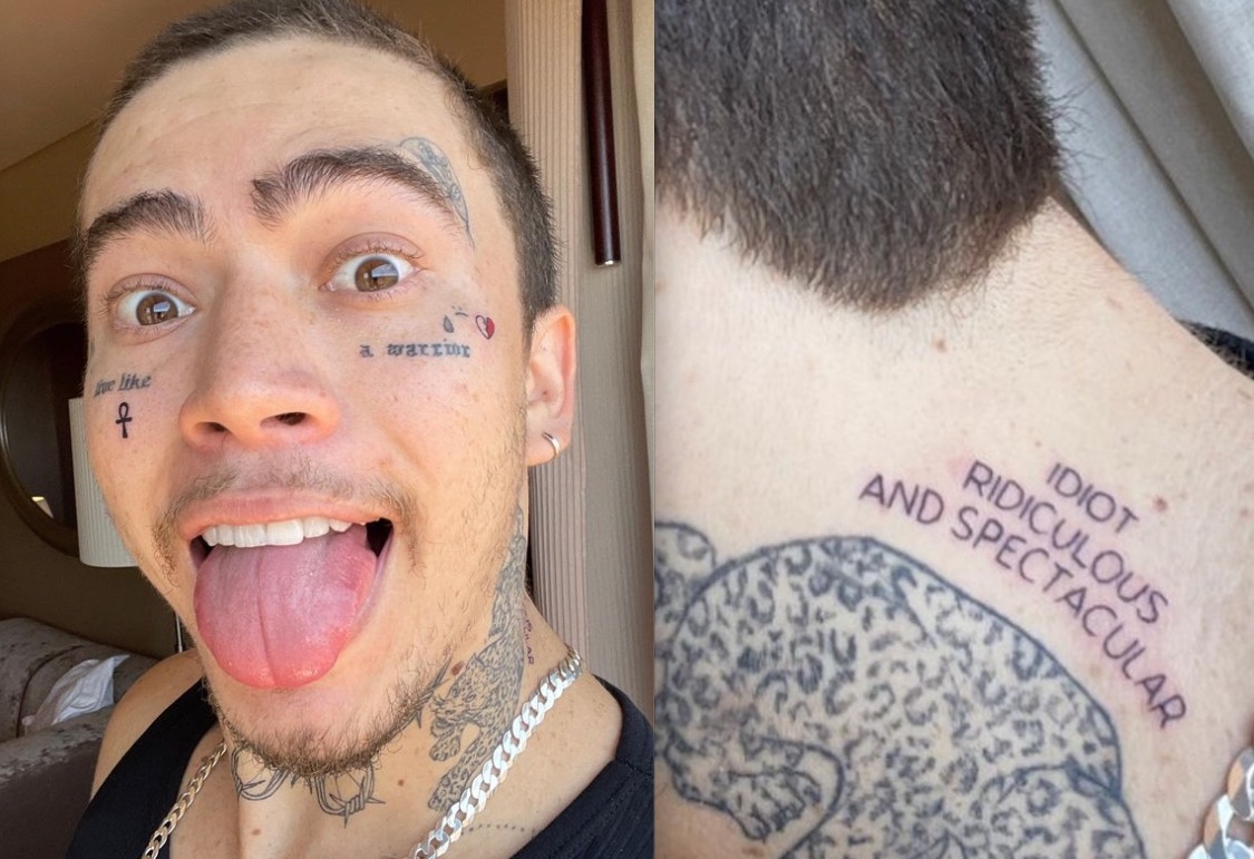 Whindersson Nunes faz novas tatuagens no rosto: 'não me matem'