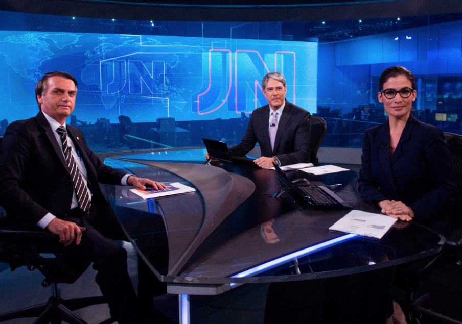 Bolsonaro confirma entrevista na Globo para falar sobre candidatura