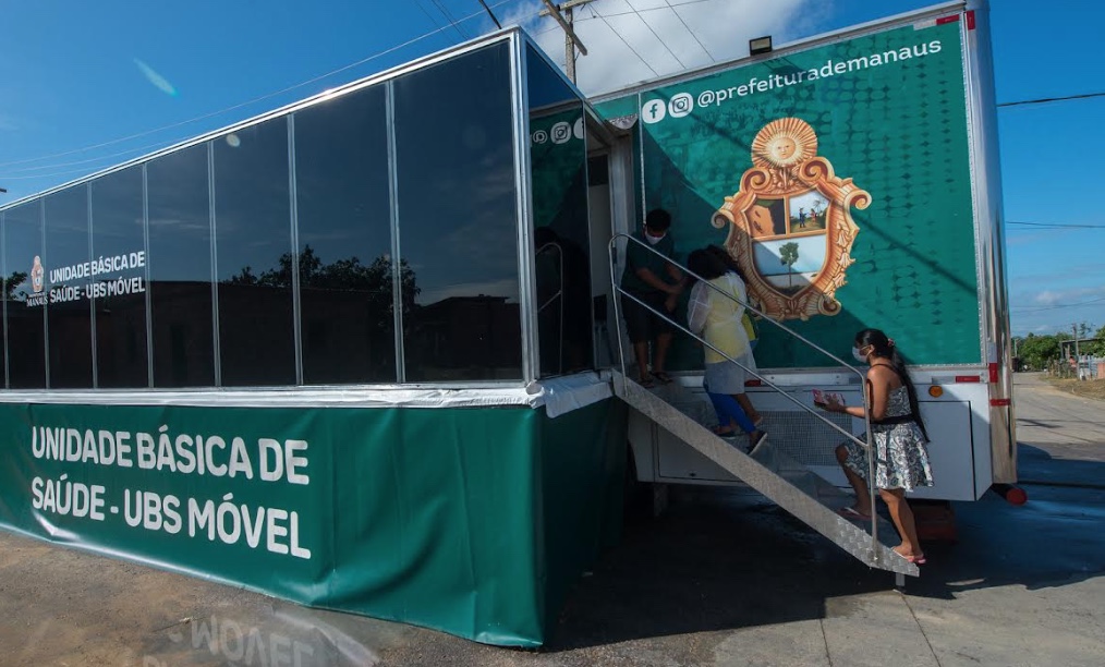 UBS Móvel oferta serviços nas proximidades do Museu da Amazônia