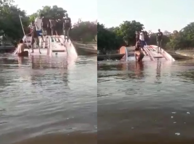 Embarcação naufraga no Amazonas e mata três passageiros; vídeo