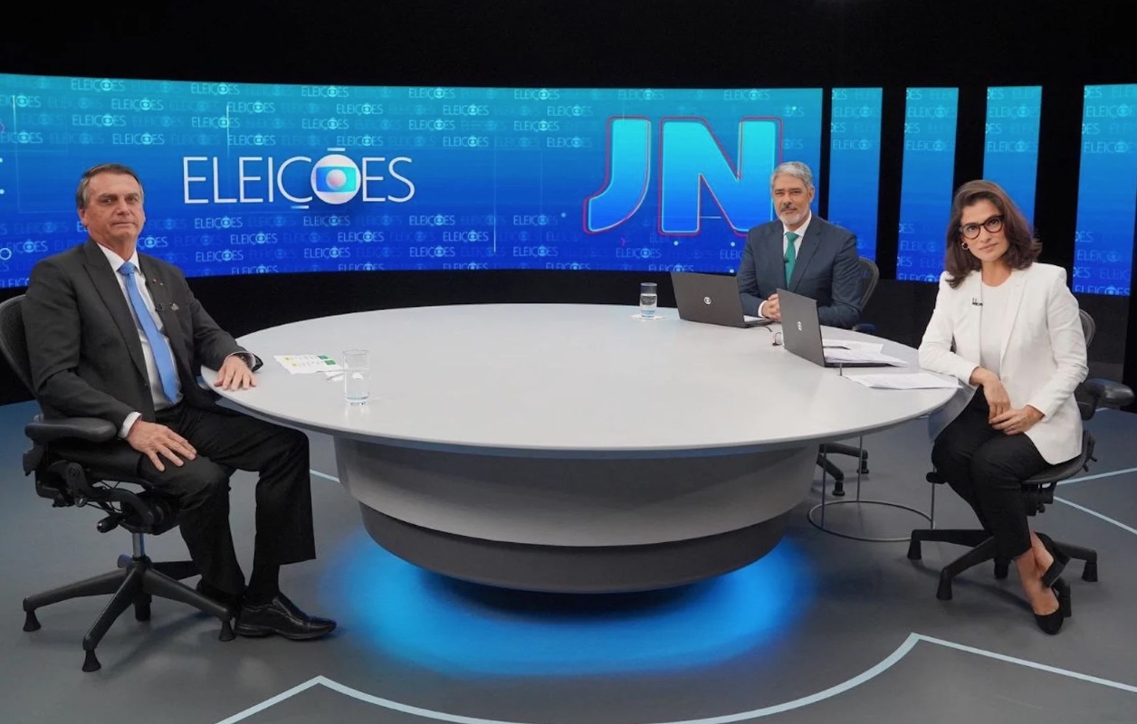 JN com Bolsonaro tem audiência maior que jogo de Corinthians e Flamengo