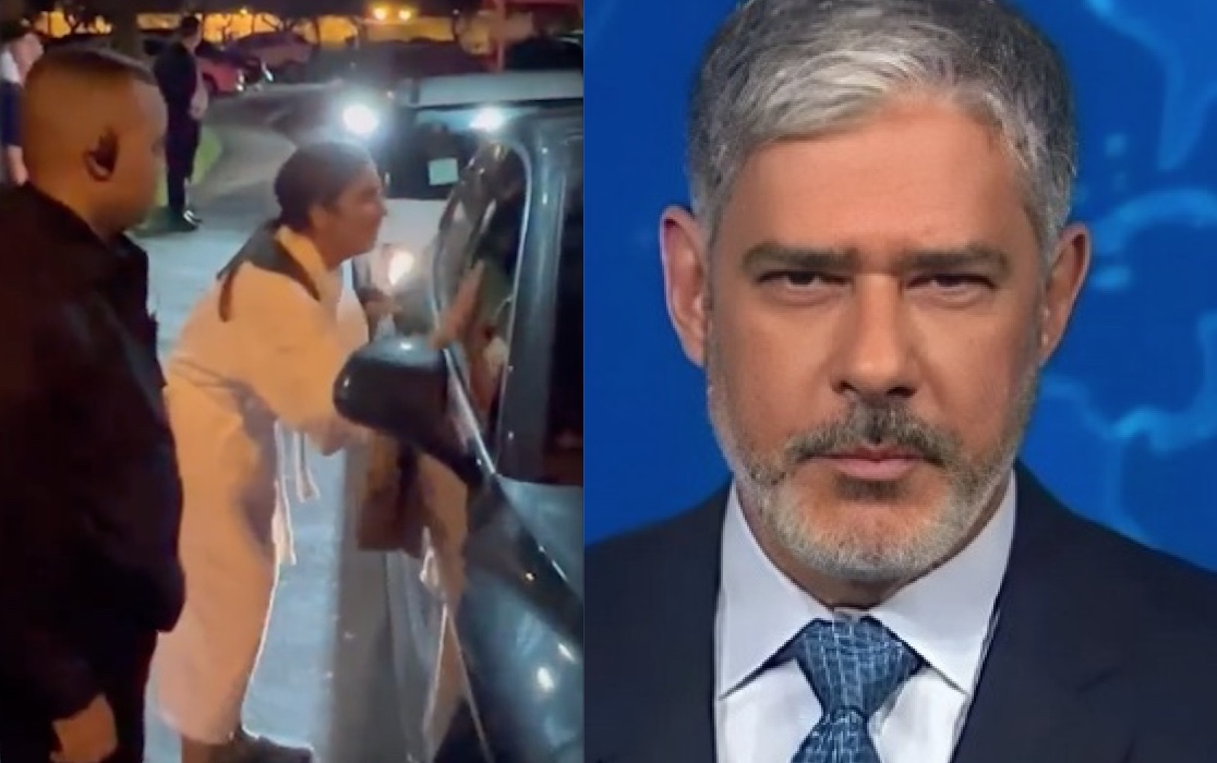 Ivete Sangalo é ignorada por William Bonner na saída da Globo; Vídeo 