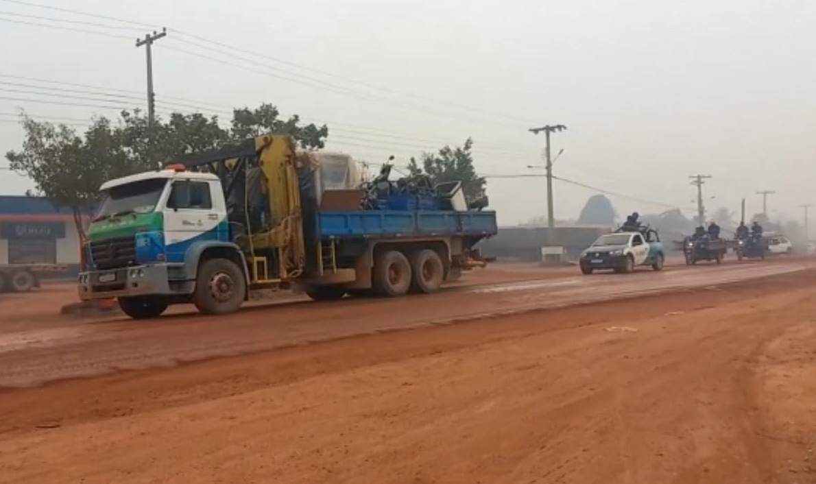 Distrito de Manicoré começa a receber iluminação de LED 