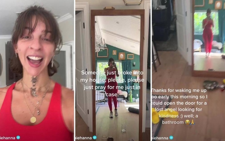 Seguidores acionam polícia após vídeos bizarros de influenciadora do TikTok