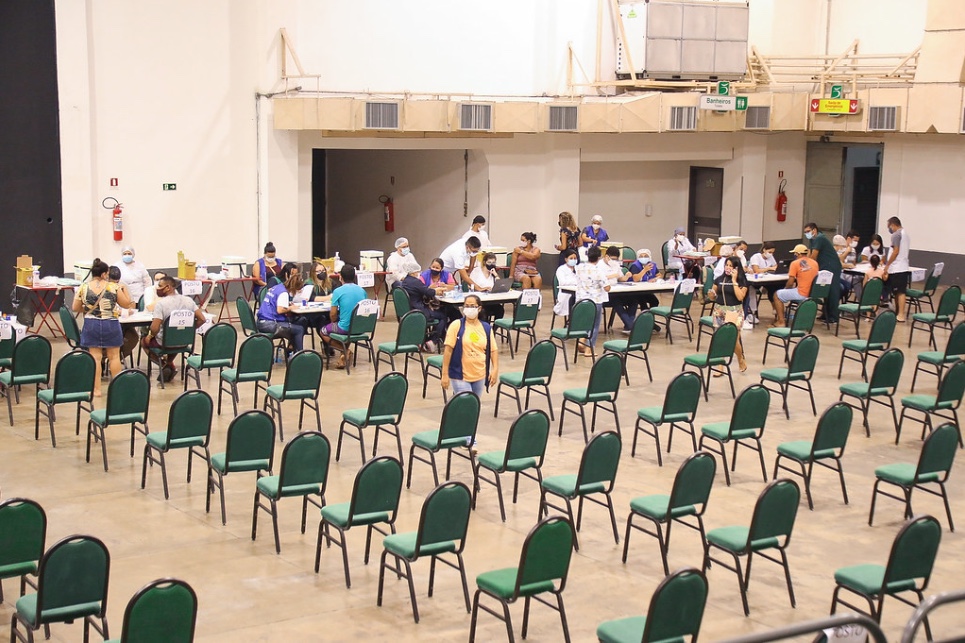 Ponto de vacinação no Studio 5 é encerrado nesta quarta em Manaus