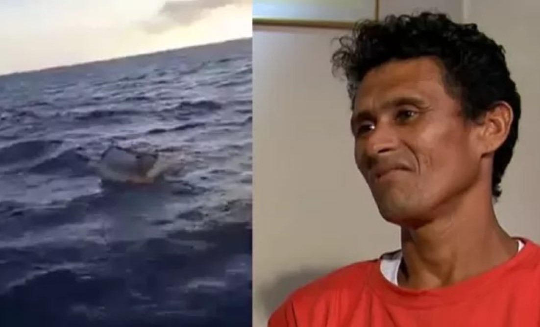 Homem é resgatado vivo em freezer após 11 dias no mar 