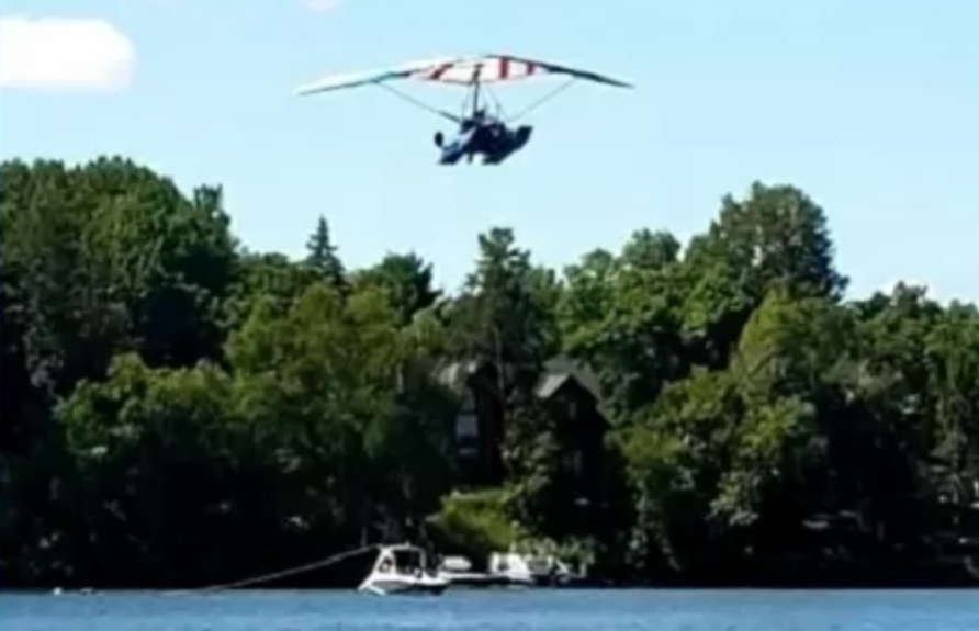 Homem morre em queda de ultraleve quando jogava cinzas do pai em lago