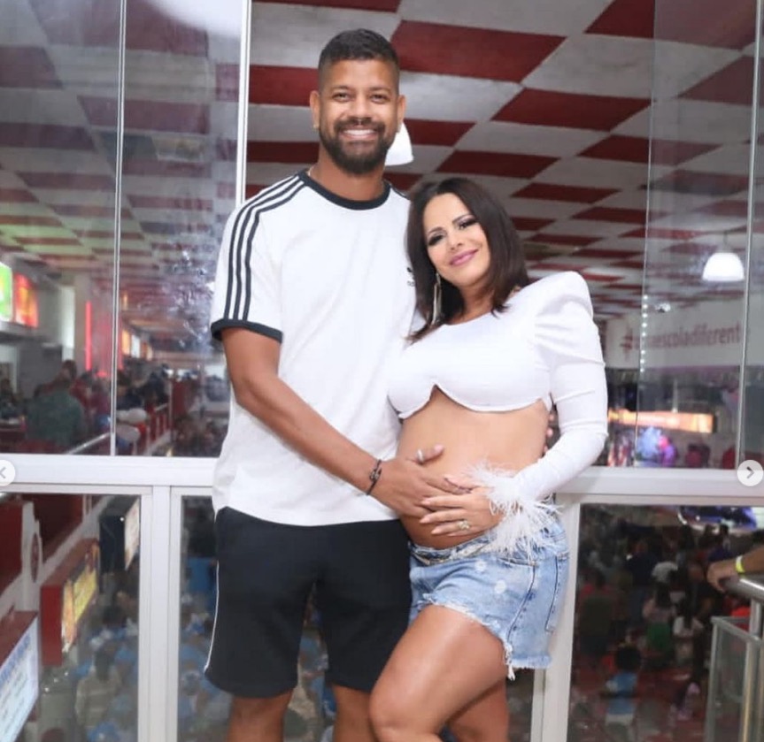 Nasce filho de Viviane Araújo e Guilherme Militão 