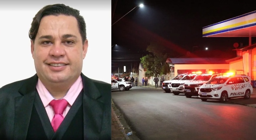 Vereador é morto a tiros na porta de casa