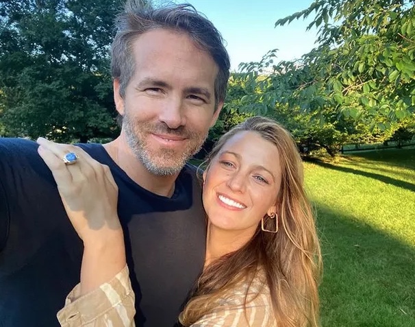 Blake Lively está grávida do quarto filho com Ryan Reynolds 