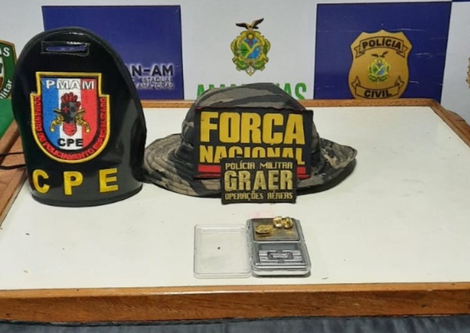 Ouro ilegal avaliado em  R$ 13 mil é apreendido em embarcação no Amazonas