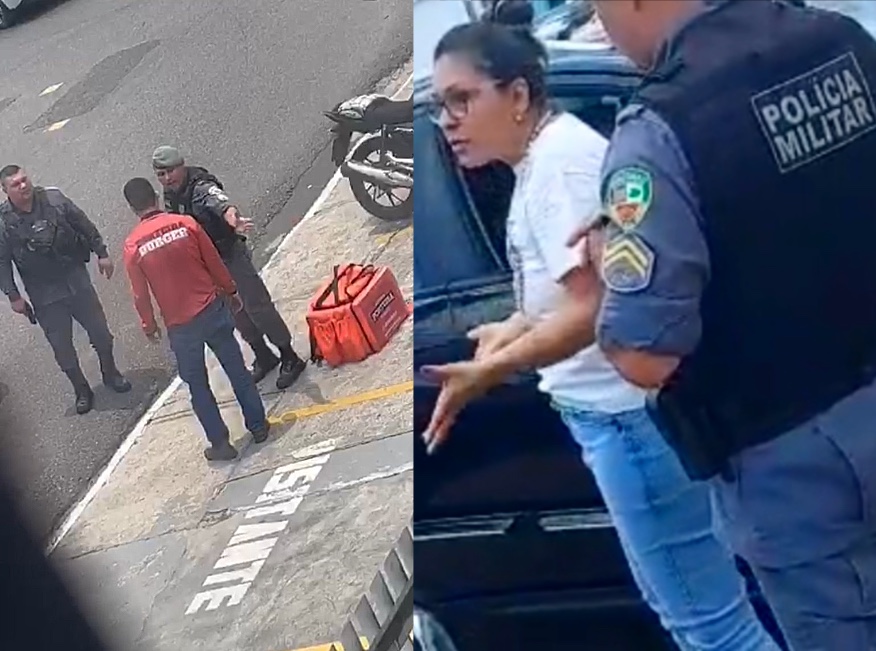Mulher que flagrou PMs rasgando CNH de motoboy em Manaus é juíza