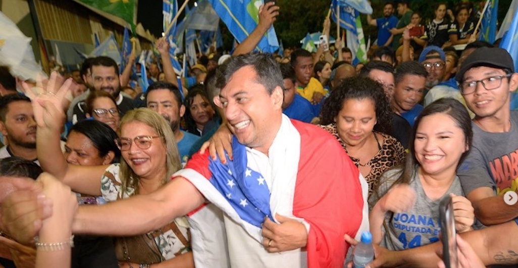 Wilson Lima agenda novo comício para garantir apoio no segundo turno