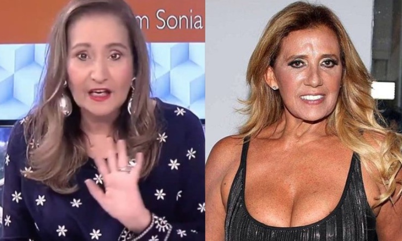 Ao vivo, Sonia Abrão descobre romance de irmão com Rita Cadillac 