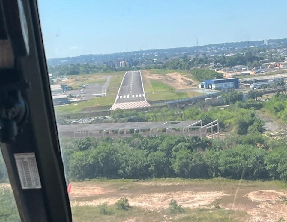 Obra que ameaça pouso e decolagem no Aeroclube é investigada em Manaus