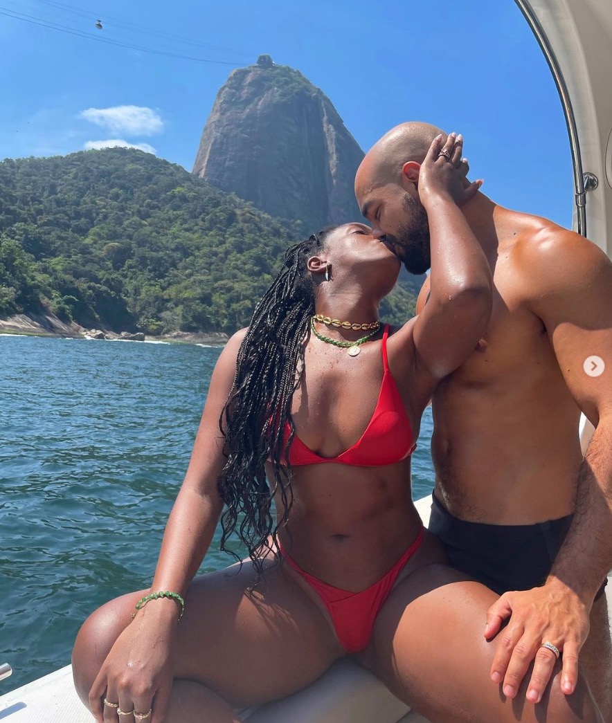 Iza anuncia fim do casamento com produtor musical Sérgio Santos