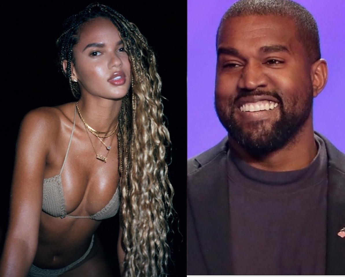 Kanye West engata namoro com modelo brasileira Juliana Nalú 