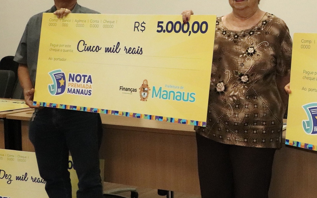 Prefeitura faz alerta sobre golpe da Nota Premiada Manaus