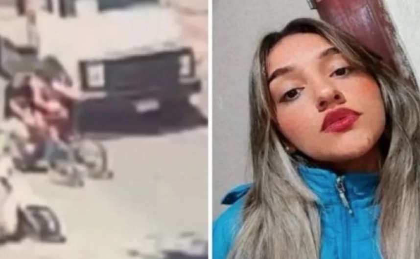 Ciclista desvia de motocicleta e morre atropelada por caminhão